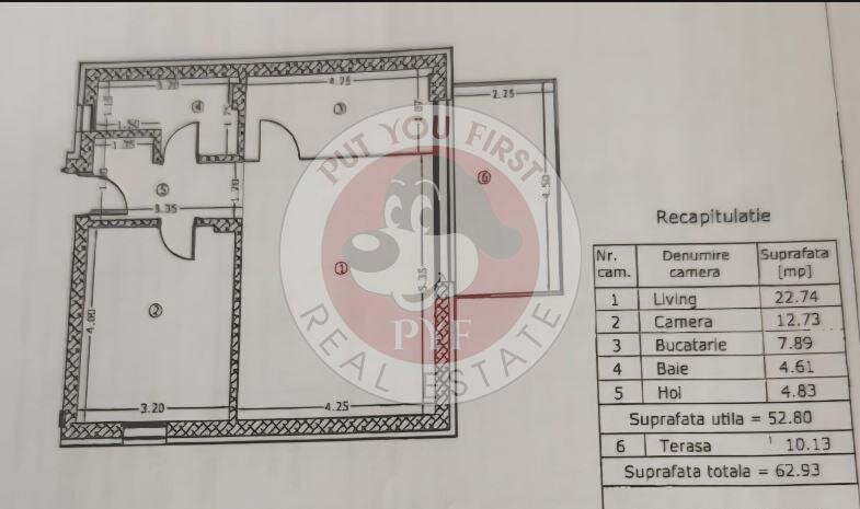 Oraseul Copiilor | Apartament 2 camere | 63 mp l Decomandat |  B11911